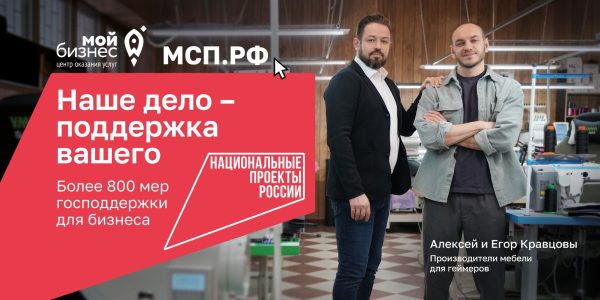 «Наше дело – поддержка вашего»: как нацпроект «Эффективная и конкурентная экономика» помогает бизнесу